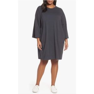 Eileen Fisher Long Sleeves Jersey Dress